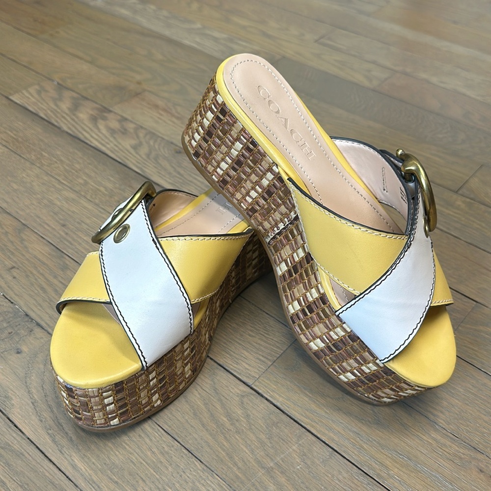Coach Platform Sandal